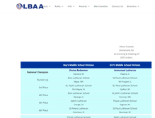 Tablet Screenshot of lbaa.org
